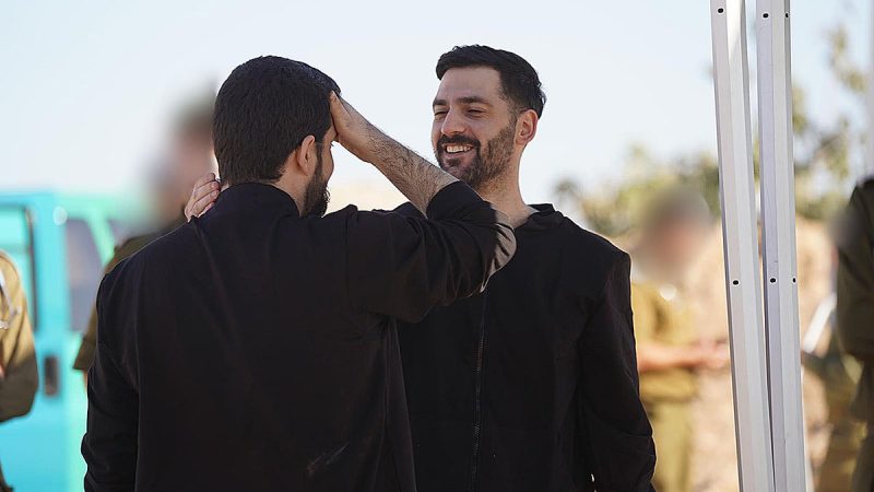 <p class="speakable">Following Hamas’ release of all 20 remaining living hostages held in Gaza on Monday, pictures and videos are pouring in of their families’ reunifications. </p>
<p class="speakable">The hostages have arrived back in Israel, where they will undergo medical checks after 738 days in captivity. Their release was part of a deal aimed at ending two years of war.</p>
<p>When Guy Gilboa-Dalal met his family at the initial reception point following his release, his family shouted and hugged him so tightly they were hanging off of him as they went into another room. Moments later, the group posed for a photo.</p>
<p>Israeli twins Gali and Ziv Berman, 28, were all smiles when they were handed over to the IDF and saw each other face to face. Hostages previously released had said the twins from Kfar Aza were held separately.</p>
</p>
<p>Photos of the first seven hostages to be freed Monday showed them looking pale but less gaunt than some of the hostages freed in January.</p>
<p>‘Generations from now, this will be remembered as the moment that everything began to change,’ President Donald Trump declared to the Israeli Knesset during a longer than 40-minute address on Monday. </p>
</p>
<p>Trump spoke with families at the Knesset building as they expressed their gratitude for helping to bring them back together with their loved ones.</p>
<p>While Israel started to free hundreds of Palestinians from its prisons, major questions remain unanswered over what happens next, raising the risk of sliding back into war — even as the world pushes for peace.</p>
<p>The war began when Hamas-led militants launched a surprise attack on southern Israel on Oct. 7, 2023, in which some 1,200 people, mostly civilians, were killed and 251 were taken hostage.</p>
<p><i>The Associated Press contributed to this report. </i></p>
<p></p>
<div>This post appeared first on FOX NEWS</div>
<br> Israeli hostages reunited with families in emotional moments