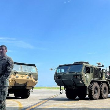 The U.S. is preparing to expand the deployment of advanced missile systems in the northern Philippines, placing additional long-range strike capability within range of key Chinese military assets and reinforcing Washington’s effort to counter Beijing’s growing assertiveness across the Indo-Pacific.
U.S. and Philippine officials announced plans to increase deployments of ‘cutting-edge missile and unmanned systems’ to the treaty ally, as both governments condemned what they described as China’s ‘illegal, coercive, aggressive and deceptive activities’ in the South China Sea.
The move comes as confrontations between Chinese and Philippine vessels have intensified in disputed waters and as Beijing continues to pressure Taiwan, raising the stakes across the region’s most sensitive flashpoints.
It builds on the deployment of the U.S. Army’s Typhon missile system in northern Luzon, Philippines, a ground-based launcher capable of firing Tomahawk cruise missiles that can travel more than 1,000 miles.
Tomahawks can travel more than 1,000 miles — a range that, from northern Luzon, Philippines, places portions of southern China and major People’s Liberation Army (PLA) facilities within reach. The positioning also allows the U.S. and Philippine militaries to cover large swaths of the South China Sea and key maritime corridors connecting it to the broader Pacific.
The U.S. first deployed the Typhon system to Luzon, Philippines, in April 2024. An anti-ship missile launcher known as the Navy Marine Expeditionary Ship Interdiction System was deployed in 2025 to Batan Island in the northernmost Philippine province of Batanes.
That island faces the Bashi Channel, a strategic waterway just south of Taiwan that serves as a critical transit route for commercial shipping and military vessels moving between the South China Sea and the Western Pacific. Control of that channel would be vital in any potential Taiwan contingency.
Beijing has urged Manila to withdraw the U.S. systems from its territory, but officials under President Ferdinand Marcos Jr. have rejected those demands.
‘China has consistently stated its firm opposition to the United States’ deployment of advanced weapons systems in the Philippines. The introduction of strategic and offensive weapons that heighten regional tensions, fuel geopolitical confrontation, and risk triggering an arms race is extremely dangerous. Such actions are irresponsible to the people of the Philippines, to Southeast Asian nations, and to regional security as a whole,’ Chinese embassy spokesperson Liu Pengyu told Fox News Digital. ‘The United States is not a party to disputes in the South China Sea and has no standing to intervene in maritime issues between China and the Philippines.’
‘The Taiwan question lies at the very heart of China’s core interests. China’s determination to defend its national sovereignty, security, and territorial integrity is unwavering. Any provocation that crosses red lines on Taiwan will be met with resolute countermeasures, and any attempt to obstruct China’s reunification is doomed to fail,’ Liu continued.
Neither side detailed how many additional systems would be sent or whether the deployments would be permanent, but Philippine Ambassador to Washington Jose Manuel Romualdez said U.S. and Filipino defense officials discussed deploying upgraded missile launchers that Manila may eventually seek to purchase.
‘It’s a kind of system that’s really very sophisticated and will be deployed here in the hope that, down the road, we will be able to get our own,’ Romualdez told The Associated Press.
Romualdez stressed that the deployments are intended as a deterrent.
‘It’s purely for deterrence,’ he said. ‘Every time the Chinese show any kind of aggression, it only strengthens our resolve to have these types.’
China repeatedly has objected to the missile deployments, warning they threaten regional stability and accusing Washington of trying to contain its rise.
In a joint statement following annual bilateral talks in Manila, the U.S. and the Philippines underscored their support for freedom of navigation and unimpeded commerce in the South China Sea — a vital global trade artery through which trillions of dollars in goods pass each year.
‘Both sides condemned China’s illegal, coercive, aggressive and deceptive activities in the South China Sea, recognizing their adverse effects on regional peace and stability and the economies of the Indo-Pacific and beyond,’ the statement said.
China claims virtually the entire South China Sea despite an international tribunal ruling in 2016 that invalidated many of its sweeping claims. In recent years, Chinese coast guard and maritime militia vessels have clashed repeatedly with Philippine ships near disputed shoals, including Second Thomas Shoal.
The expanded missile deployments also come as the Pentagon balances rising tensions in multiple theaters. In recent weeks, the USS Abraham Lincoln carrier strike group — which had been operating in the Indo-Pacific — was redirected toward the Middle East as the U.S. moved to bolster its posture amid escalating tensions with Iran.
The deployments also reflect a broader U.S. effort to strengthen its military posture along the so-called ‘first island chain’ — a string of territories stretching from Japan through Taiwan and the Philippines that forms a natural barrier to Chinese naval expansion into the Pacific.
Washington has deepened defense cooperation with Manila under the Enhanced Defense Cooperation Agreement, expanding U.S. access to Philippine bases, including sites in northern Luzon close to Taiwan.
China in May released a national security white paper criticizing the deployment of an ‘intermediate-range missile system’ in the region — widely viewed as a reference to the U.S. Typhon launcher in the Philippines. The document accused unnamed countries of reviving a ‘Cold War mentality’ and forming military ‘small groups’ that aggravate regional tensions.
For U.S. planners, dispersing mobile, land-based missile systems across allied territory complicates Beijing’s military calculus. Instead of relying solely on ships and aircraft, the U.S. can field ground-based systems that are harder to track and capable of holding Chinese naval and air assets at risk.
For Beijing, however, such deployments reinforce its long-standing claim that the United States is encircling China militarily.
As tensions simmer in both the South China Sea and around Taiwan, the positioning of long-range U.S. missile systems on Philippine soil underscores how the strategic competition between Washington and Beijing is increasingly being defined by geography — and by which side can project credible deterrent power across it.
This post appeared first on FOX NEWS
US moves to expand missiles in Philippines, putting China within range